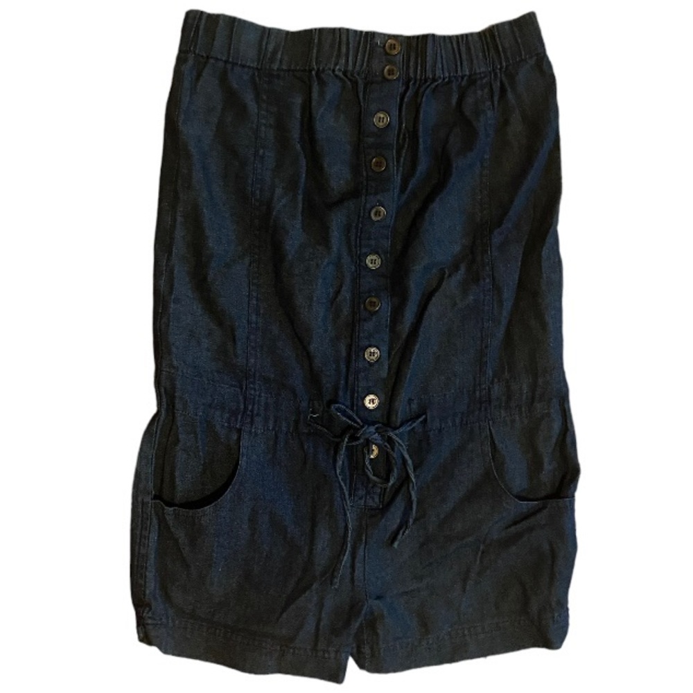 Denim Romper